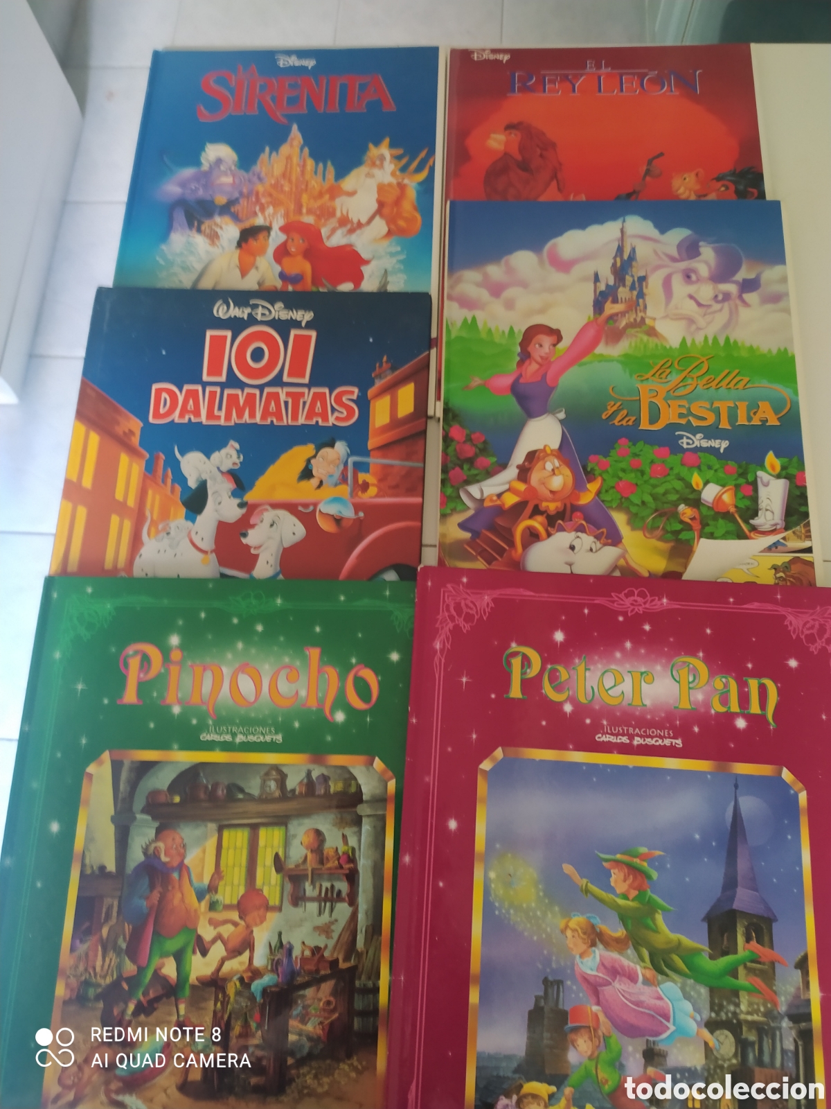 Libros: 6 Cuentos de World Disney Variados