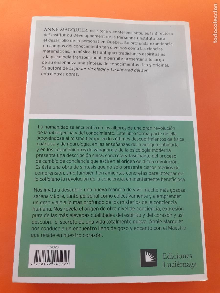 Libros: EL MAESTRO DEL CORAZON � PSICOLOGIA TRANSPERSONAL - ANNIE MARQUIER - Foto 2