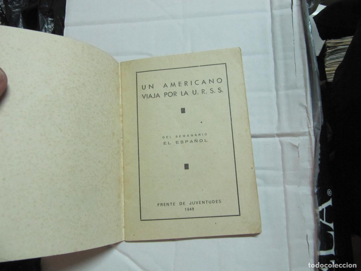 Libros: UN AMERICANO VIAJA POR URSS - Foto 8