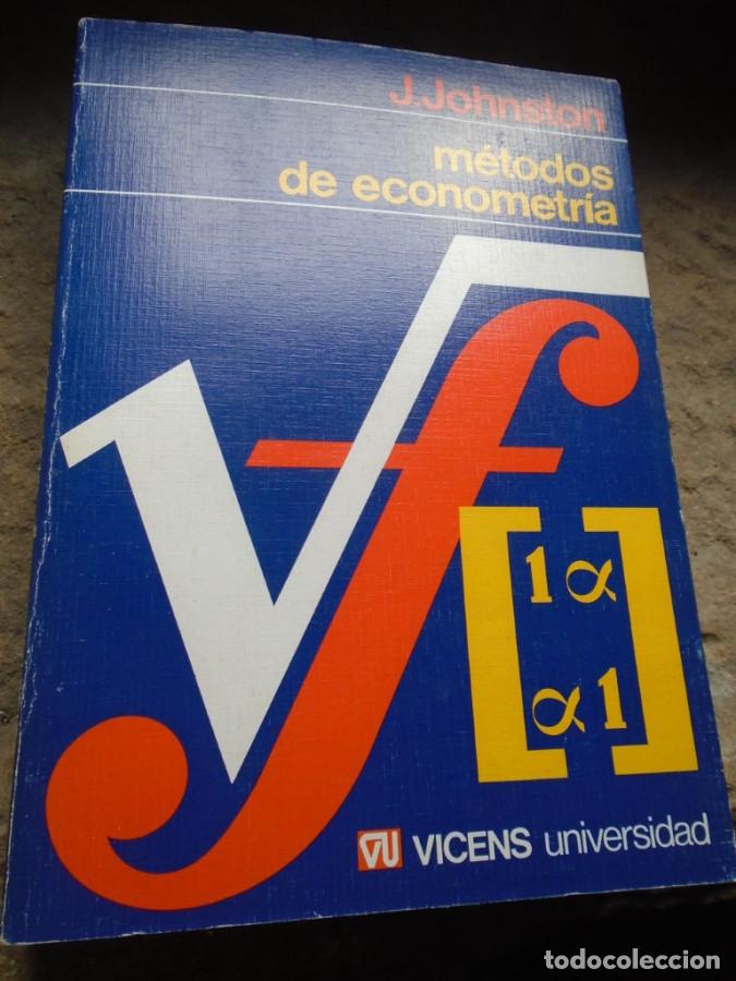 Libros: M&eacute;todos de Econometr&iacute;a - J. Johnston - Foto 1