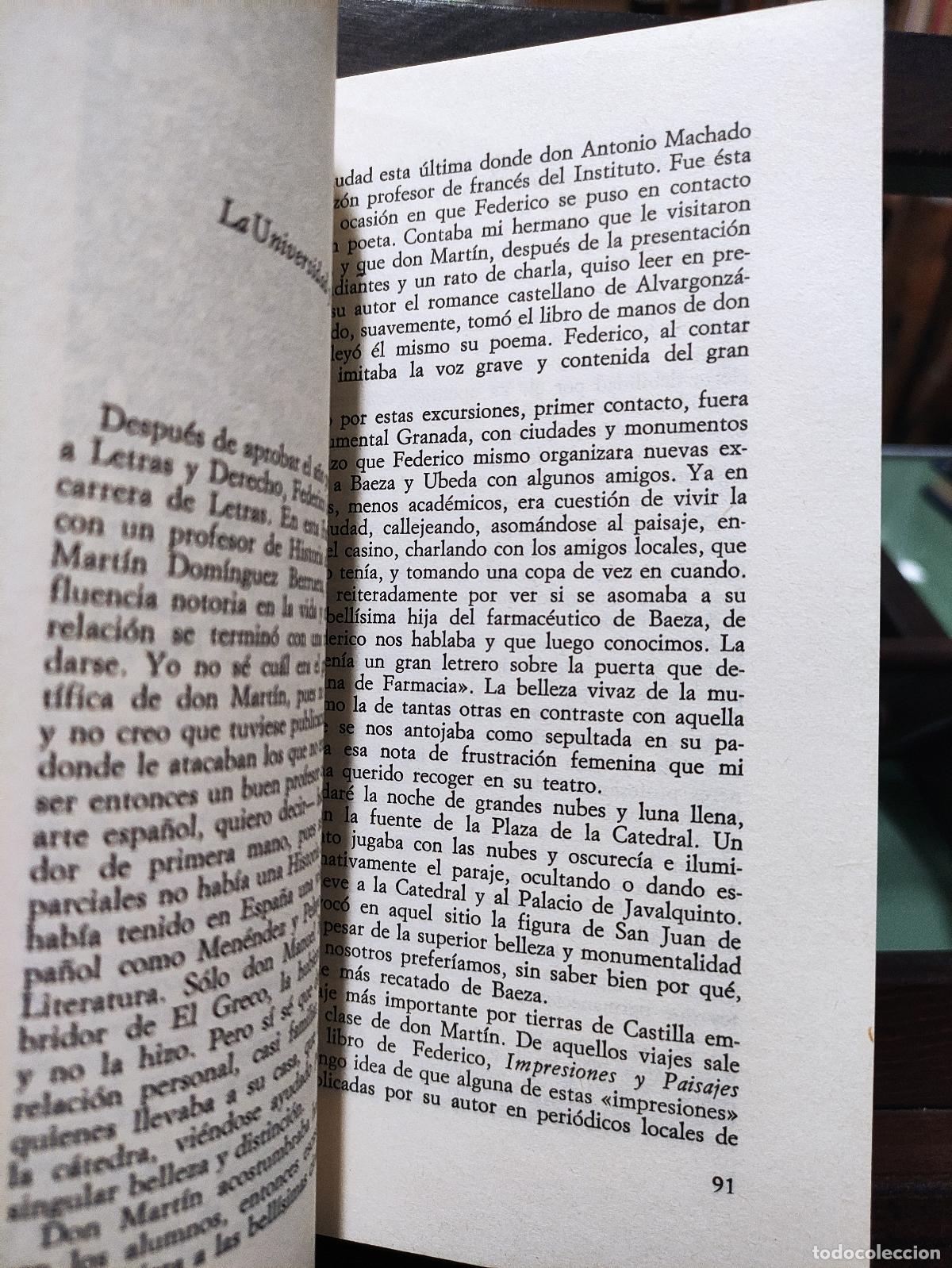 Libros: FEDERICO Y SU MUNDO - FRANCISCO GARCIA LORCA - Foto 3