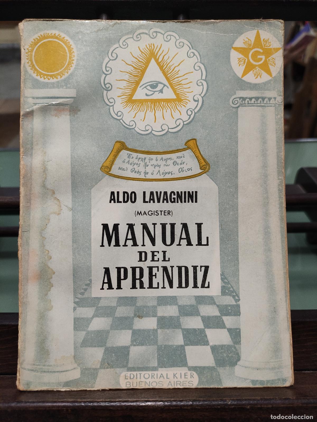 Libros: MANUAL DEL APRENDIZ - ALDO LAVAGNINI - Foto 1