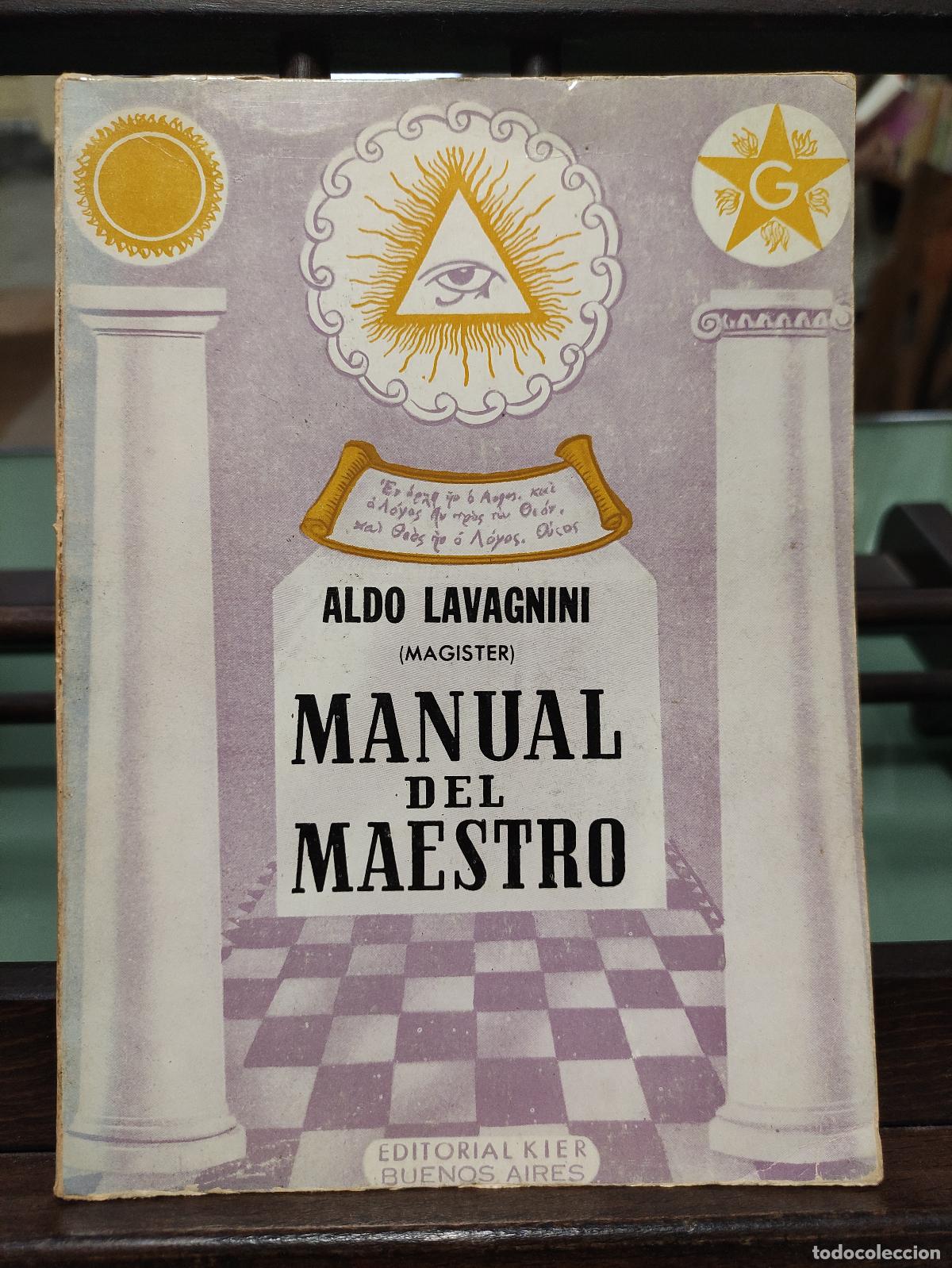 Libros: MANUAL DEL MAESTRO - ALDO LAVAGNINI - Foto 1