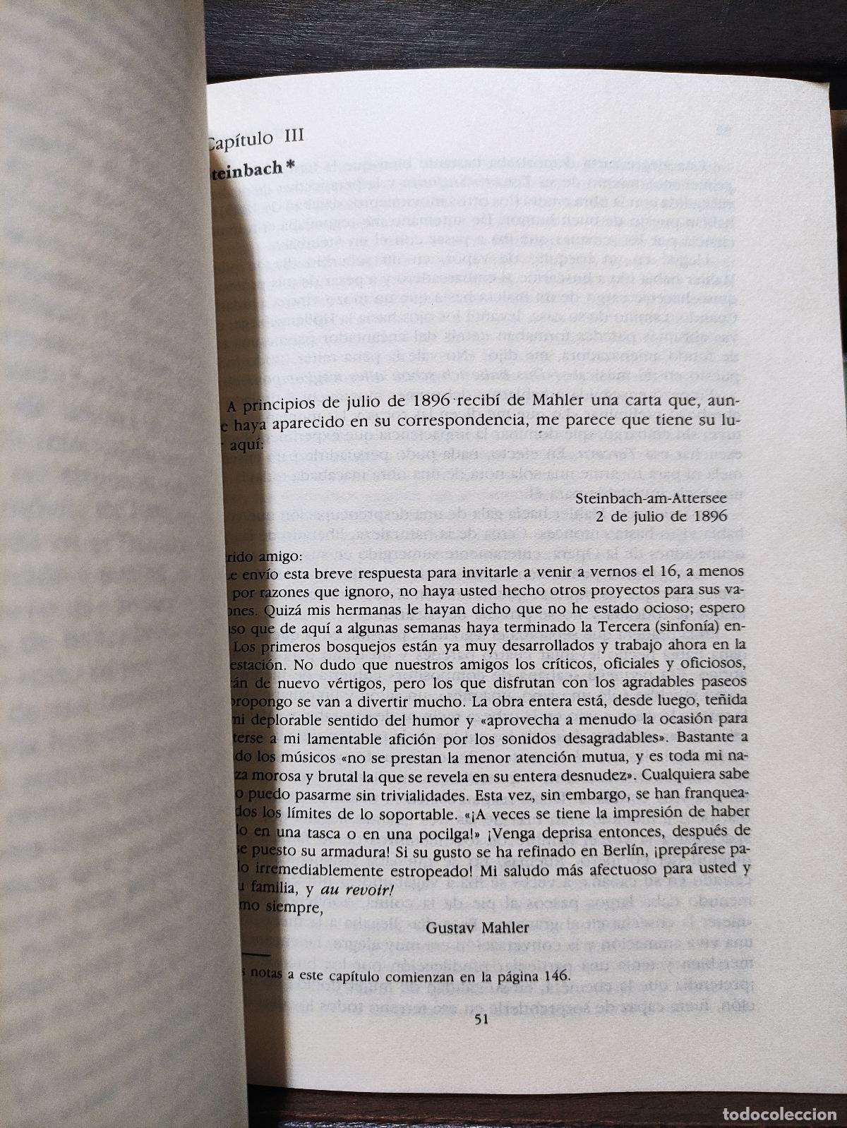 Libros: GUSTAV MAHLER - BRUNO WALTER - Foto 3