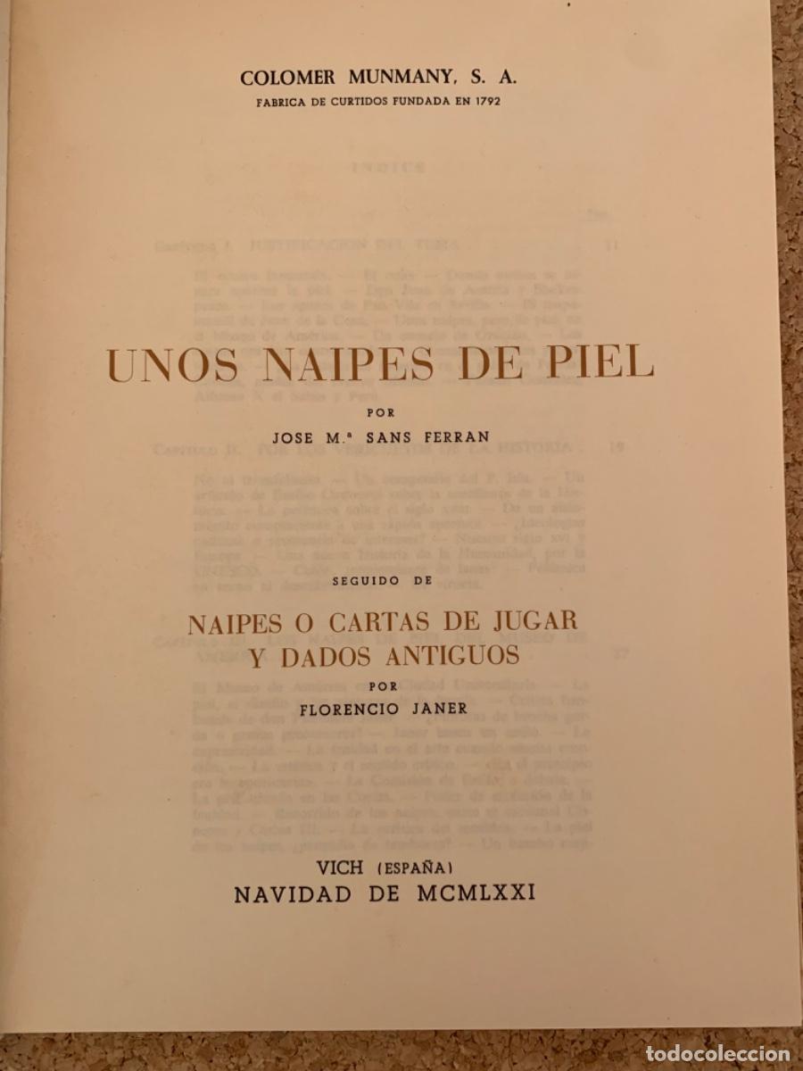 Libros: Unos Naipes de Piel (Bols 35) - Foto 2