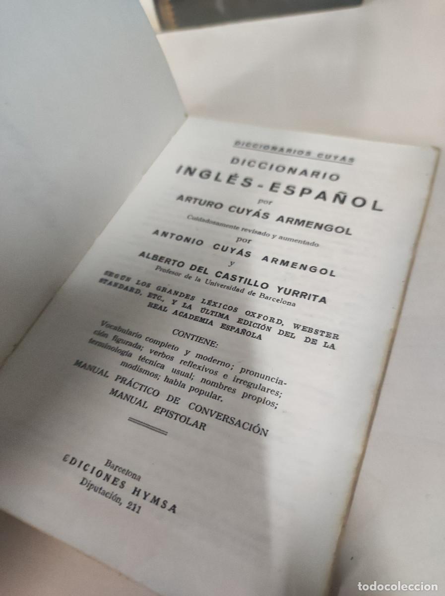 Libros: DICCIONARIO INGLES ESPA&Ntilde;OL - Foto 2