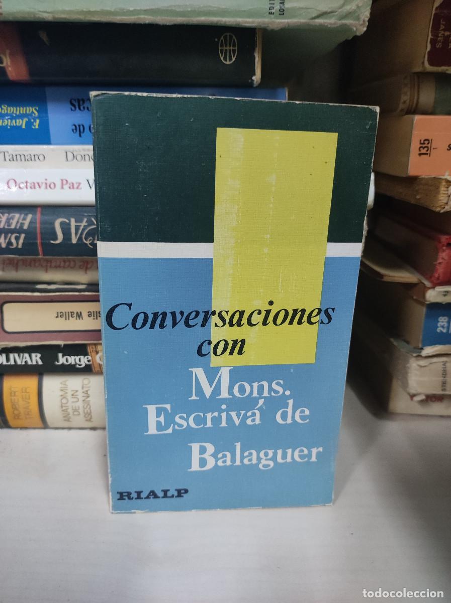 Livres: CONVERSACIONES CON ESCRIVA DE BALAGUER