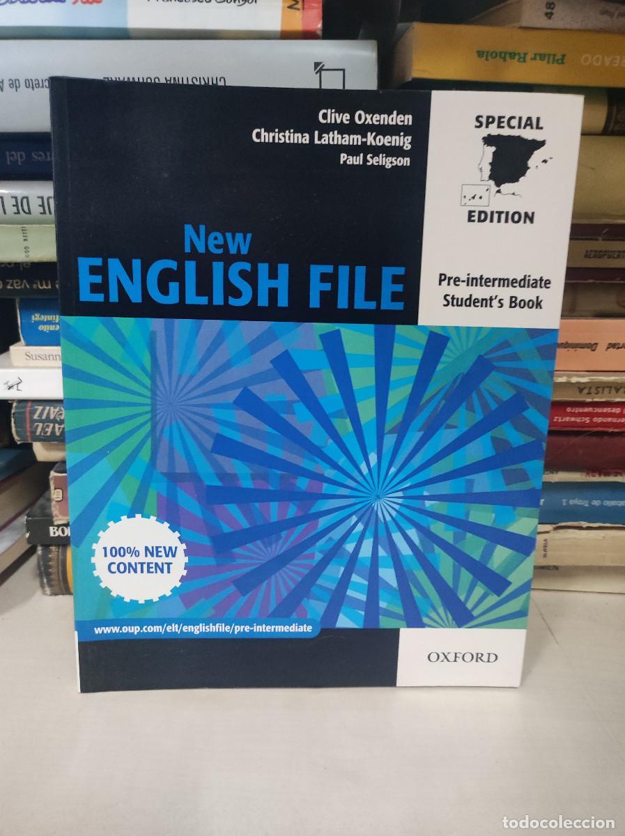 Libros: NEW ENGLISH FILE OXFORD SPECIAL EDITION PRE INTERMEDIATE STUDENTS BOOK - Foto 1