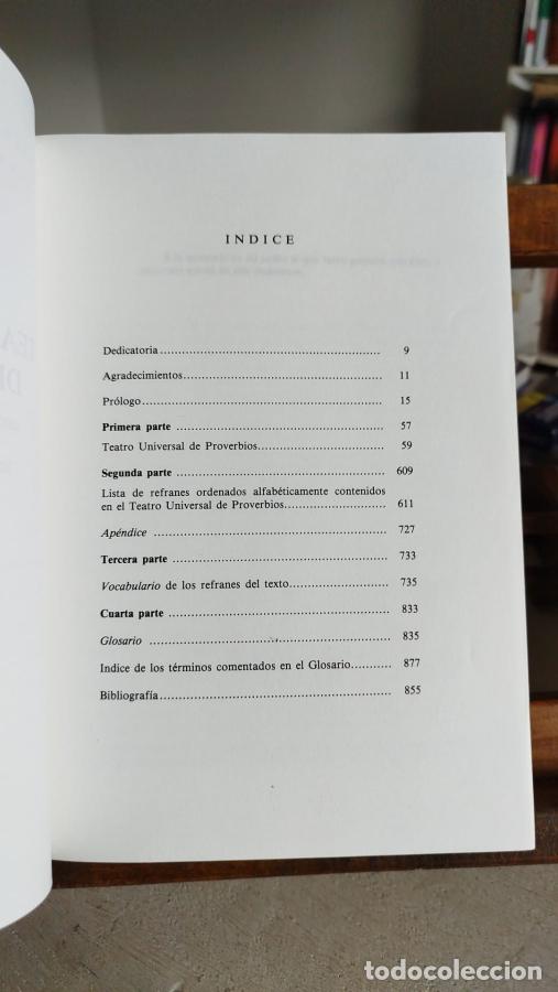 Libros: Teatro universal de proverbios - - Foto 2