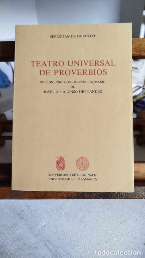 Libros: Teatro universal de proverbios - - Foto 1