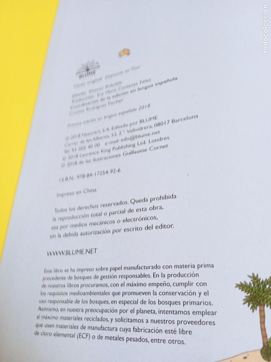 Libros: LOS ELEFANTES VIAJEROS Guillaume Cornet - Foto 5