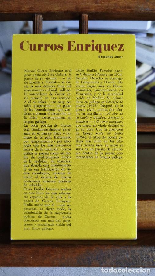 Libros: Curros Enr&iacute;quez - Ferreiro, Celso Emilio - Foto 2