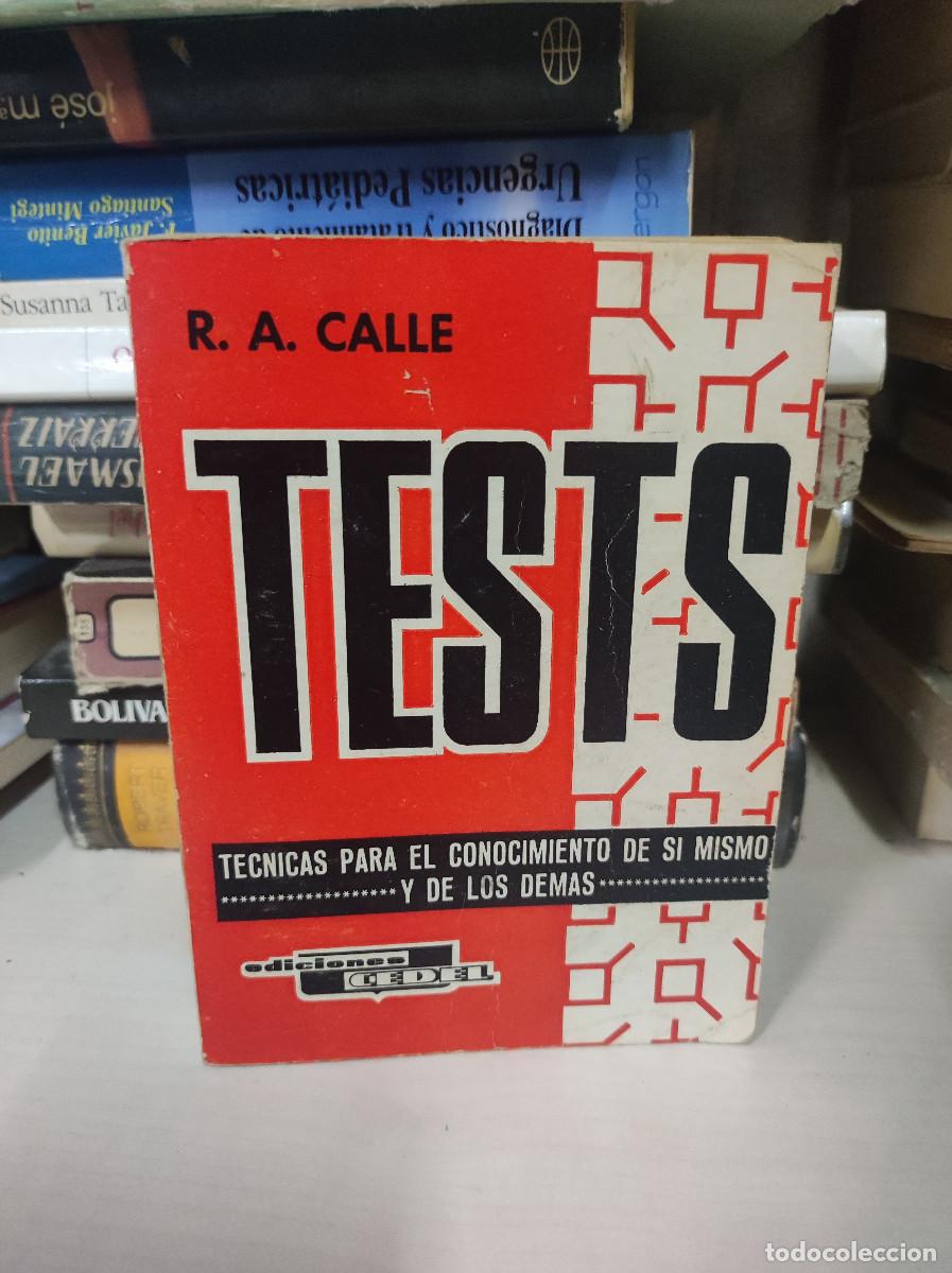 Libros: TEST S - R.A. CALLE (2008) 2&ordf; EDICION - LIBRO DE TESTS PSICOTECNICOS - Ediciones CEDEL - Foto 1