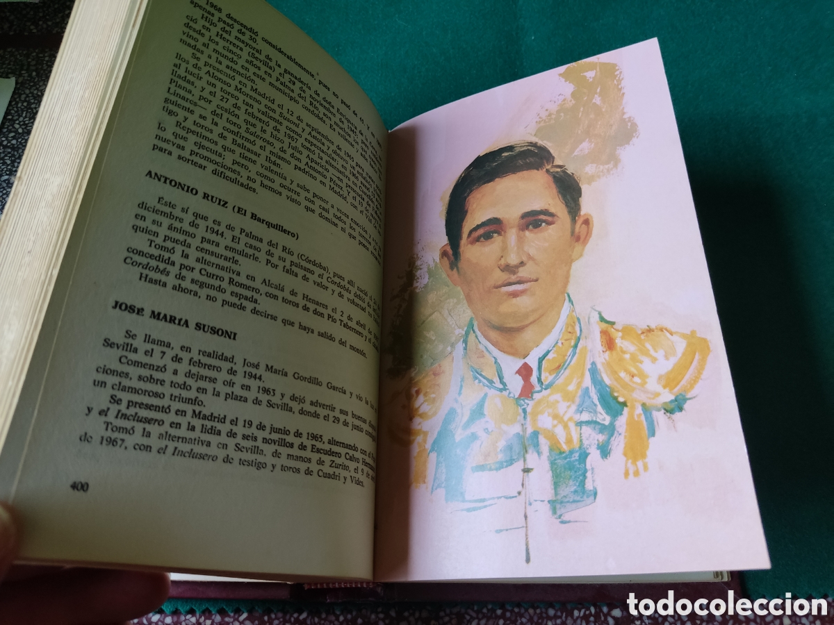 Libros: Libro historia de los matadores de toros 1 edici&oacute;n 1970 - Foto 5