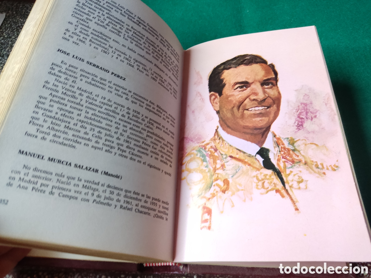 Libros: Libro historia de los matadores de toros 1 edici&oacute;n 1970 - Foto 8
