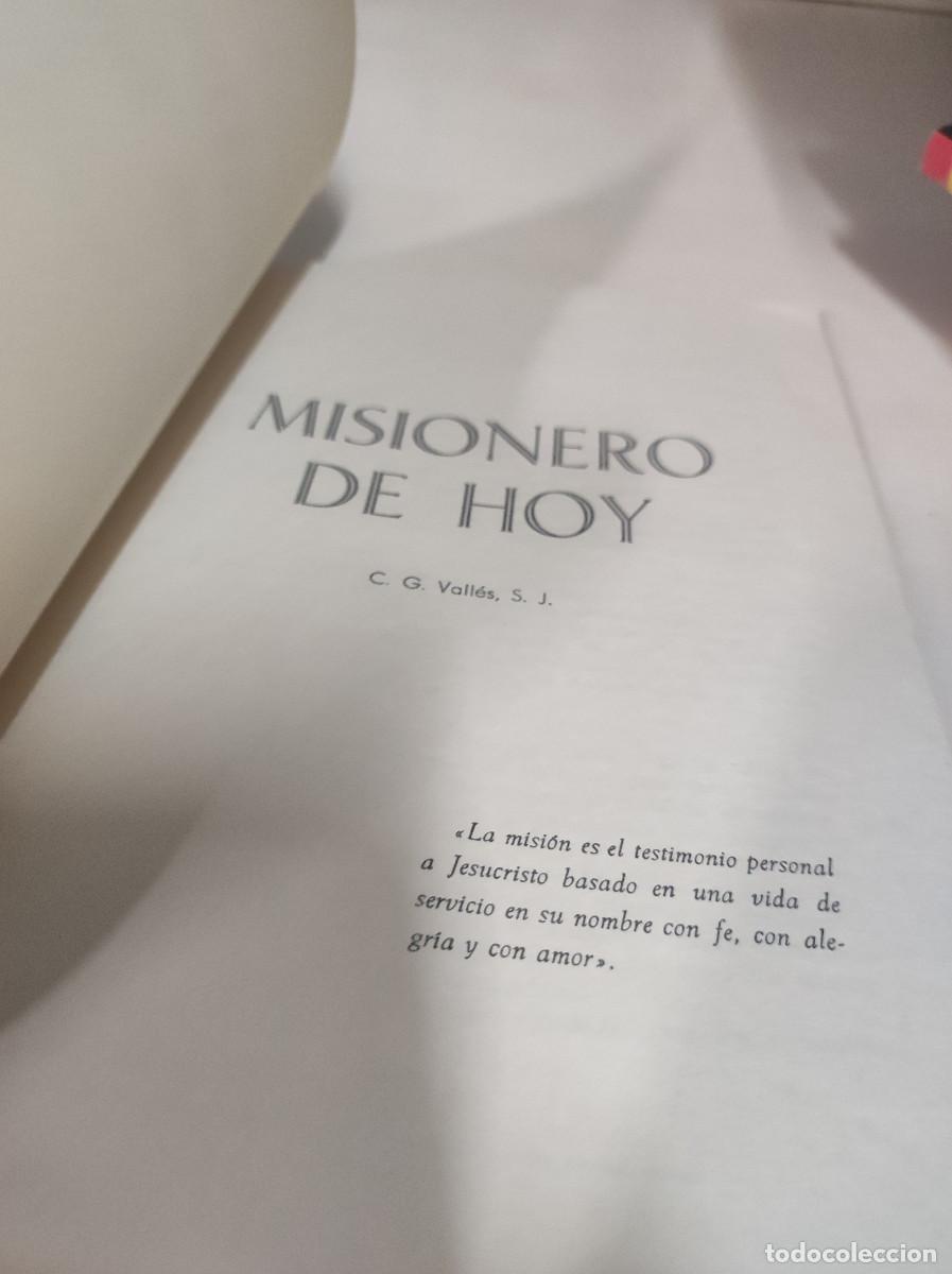 Libros: Misionero de hoy.- Vall&eacute;s, Carlos G. - Foto 2