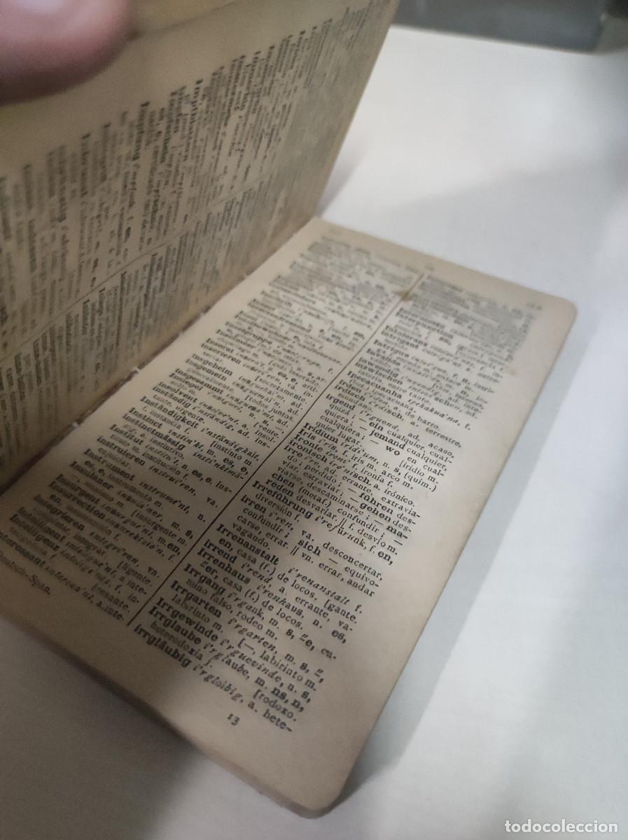 Libros: DICCIONARIO ESPA&Ntilde;OL ALEMAN GARNIER - Foto 3