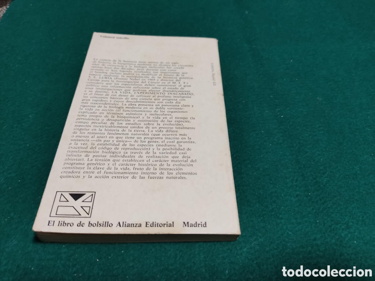 Libros: Libro La vida, experimento inacabado S.E.Luria - Foto 5