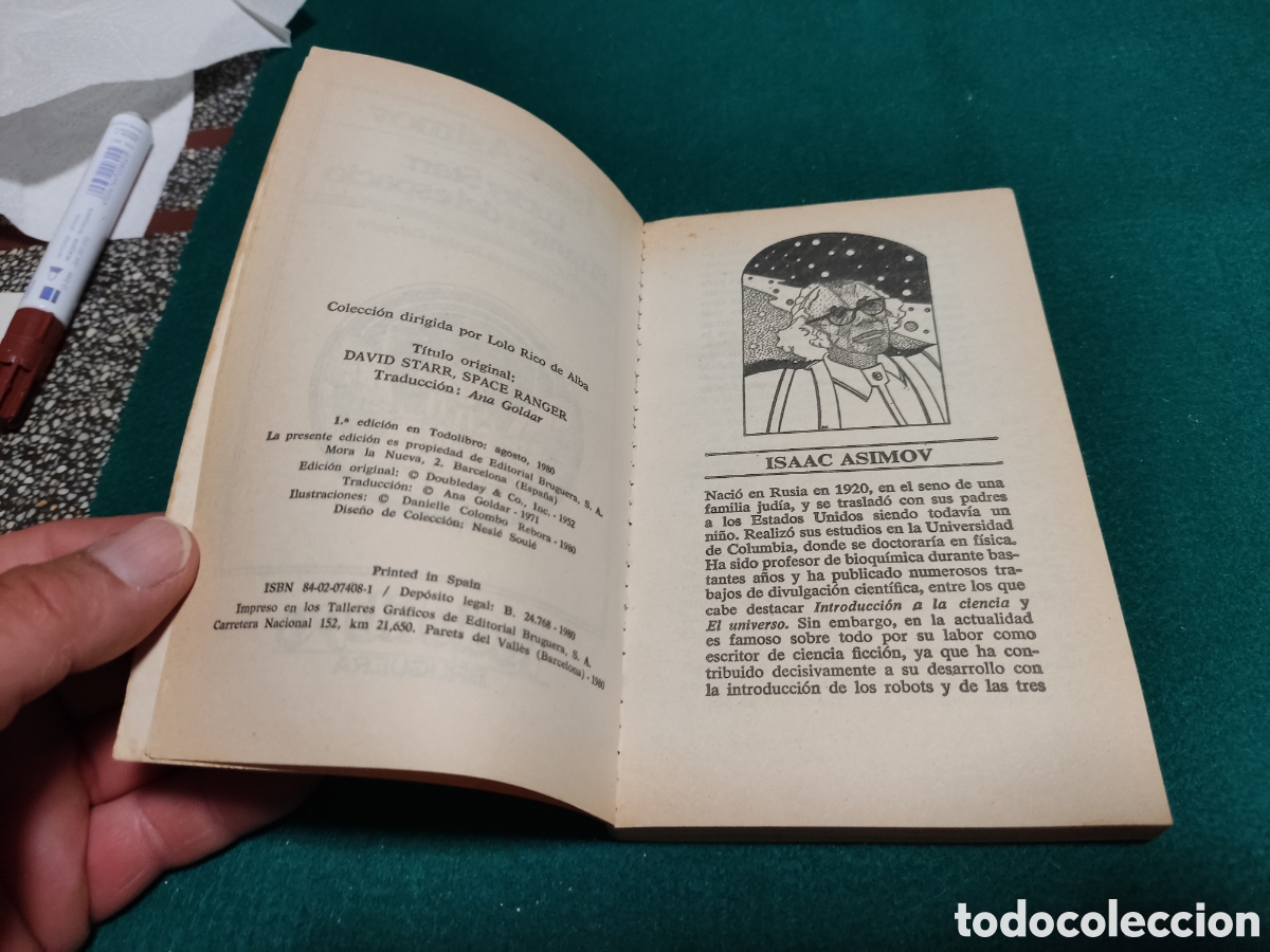 Libros: Libro Lucky Starr El ranger del espacio,isaac Asimov - Foto 2