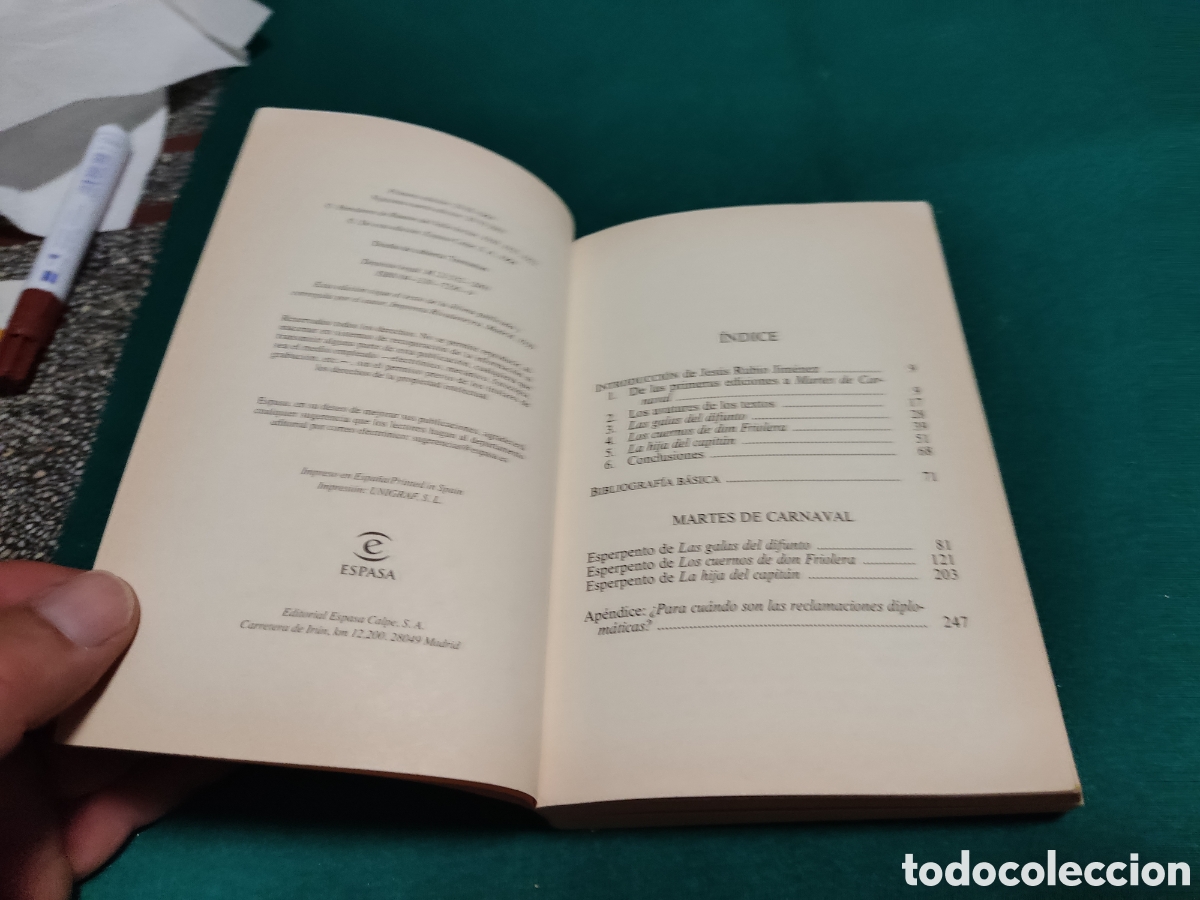 Libros: Libro Martes de carnaval esperpentos, Ram&oacute;n del valle inclan - Foto 2