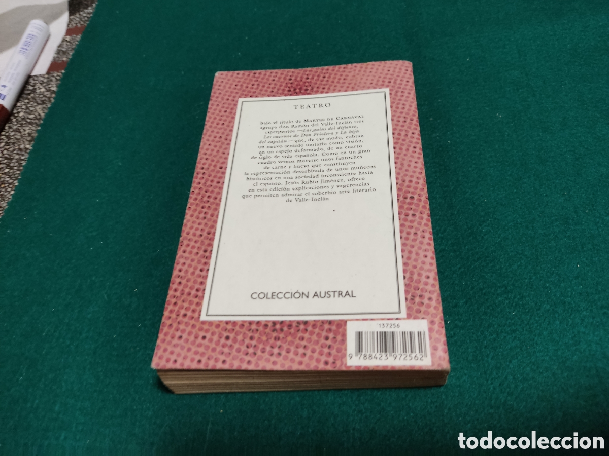 Libros: Libro Martes de carnaval esperpentos, Ram&oacute;n del valle inclan - Foto 4
