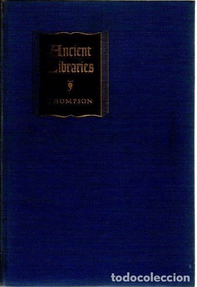 Libros: Ancient libraries - Westfall Thompson, James - Foto 1