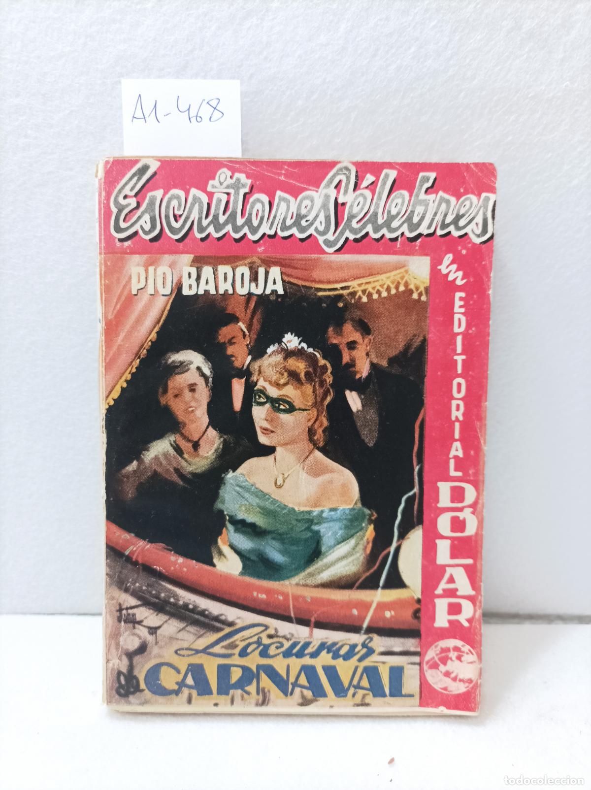 Libros: BAROJA, P&iacute;o: - Locuras de carnaval. - Foto 1