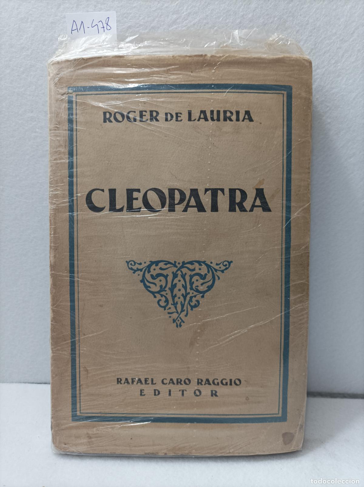Libros: LAURIA, Roger de: - Cleopatra. - Foto 1