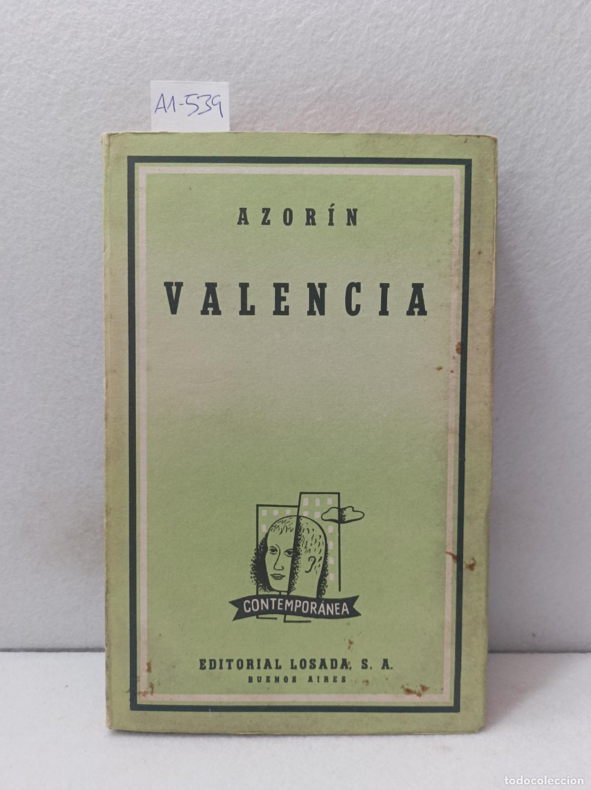 Libros: AZORIN: - Valencia. - Foto 1