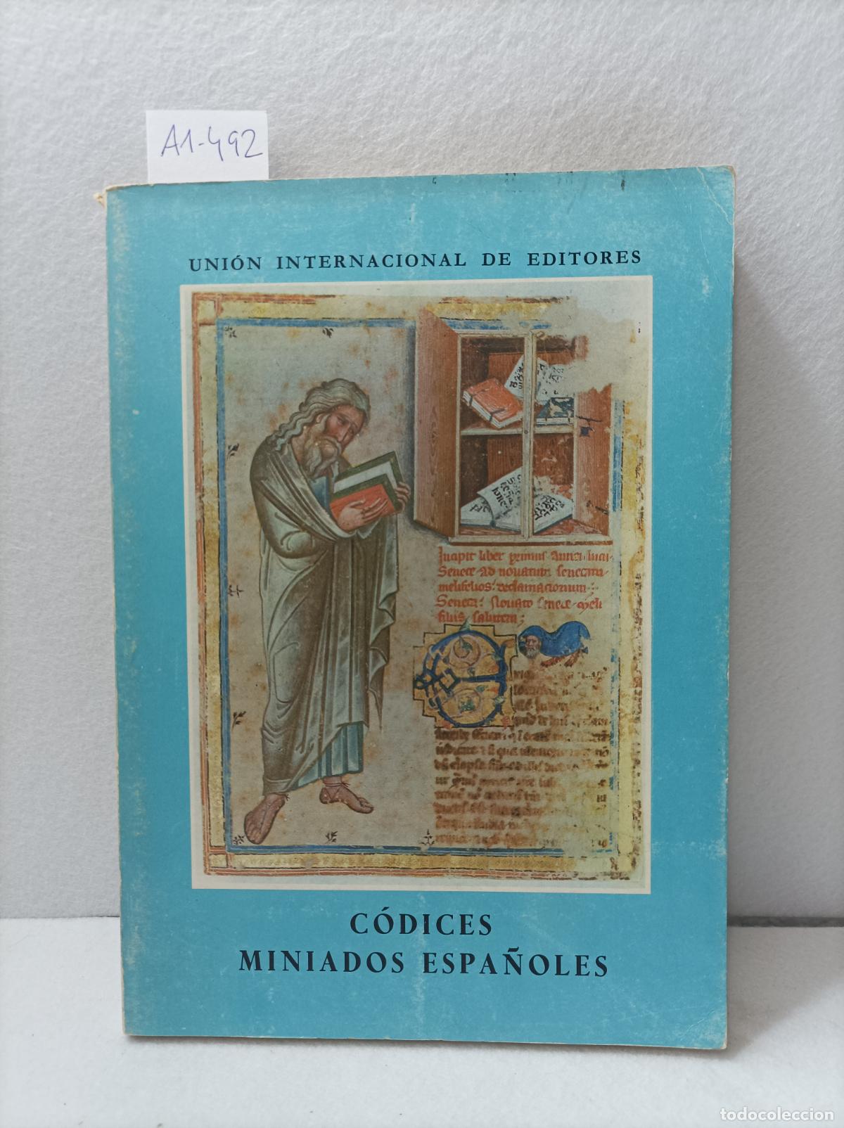 Libros: An&oacute;nimo: - C&oacute;dices miniados espa&ntilde;oles. - Foto 1