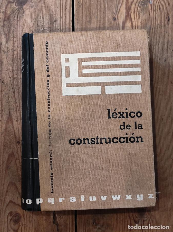 Libros: L&Eacute;XICO DE LA CONSTRUCCI&Oacute;N - - Foto 1