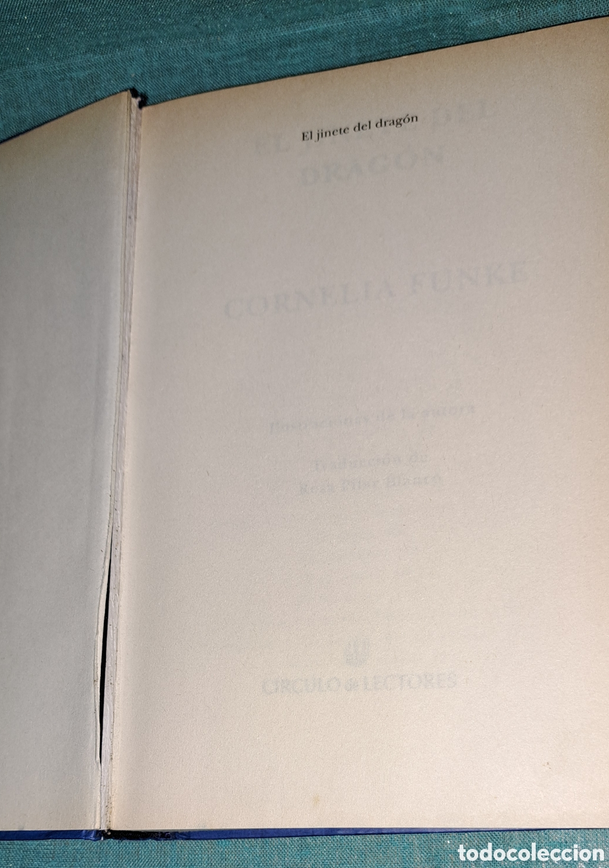 Libros: LIBRO EL JINETE DEL DRAGON, CORNELIA FUNKE - Foto 5