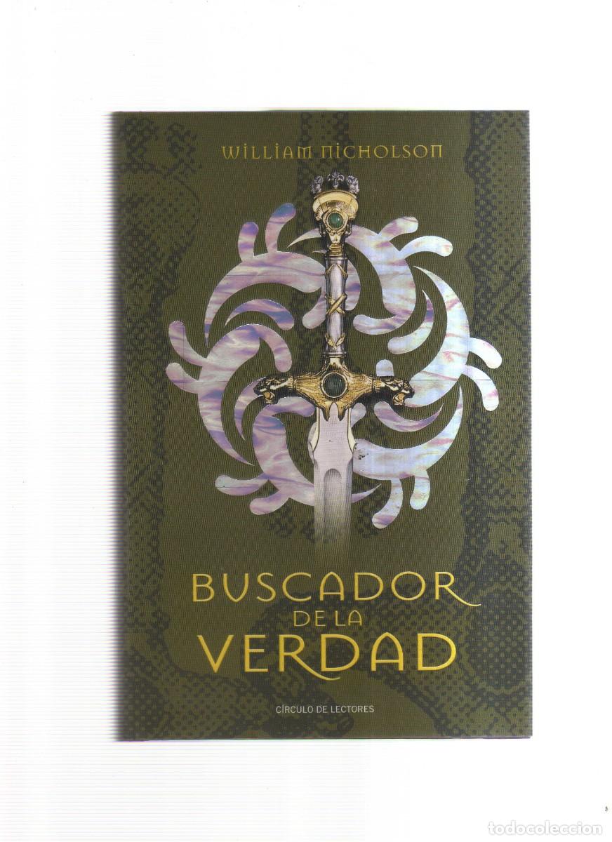 Libros: BUSCADOR DE LA VERDAD WILLIAM NICHOLSON - Foto 1