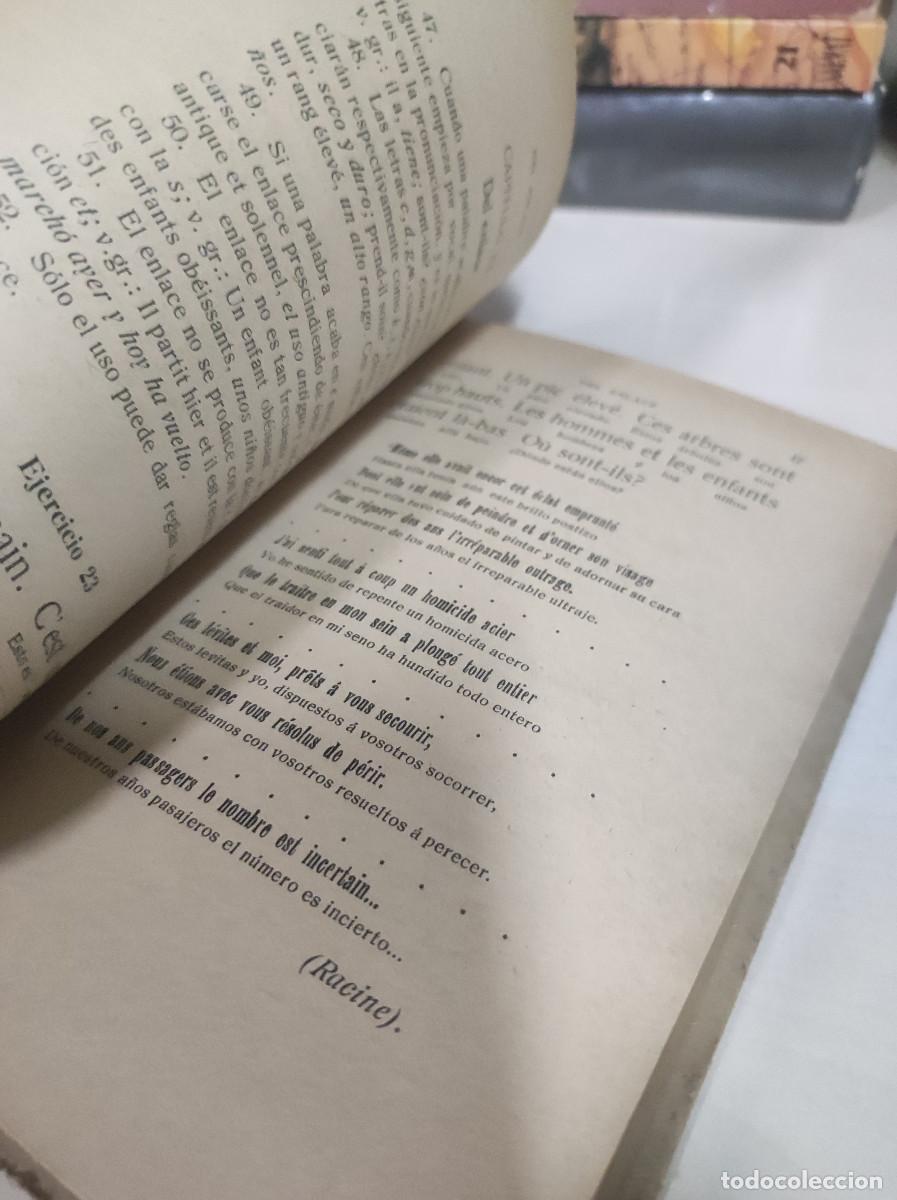 Libros: PRIMER CURSO METODO TEORICO PRACTICO LENGUA FRANCESA 1905 - Foto 2