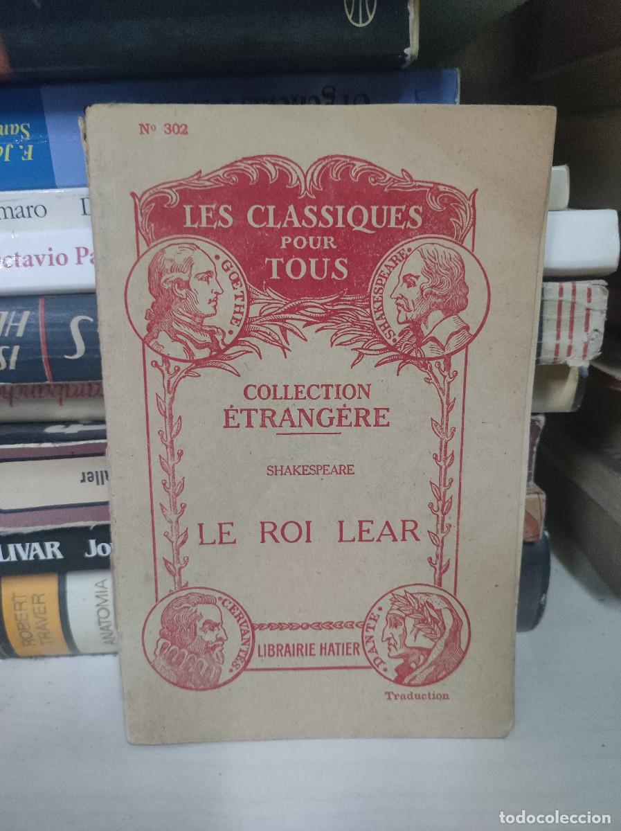 Libros: Le Roi Lear [de Shakespeare], trag&eacute;die en 5 actes - Foto 1