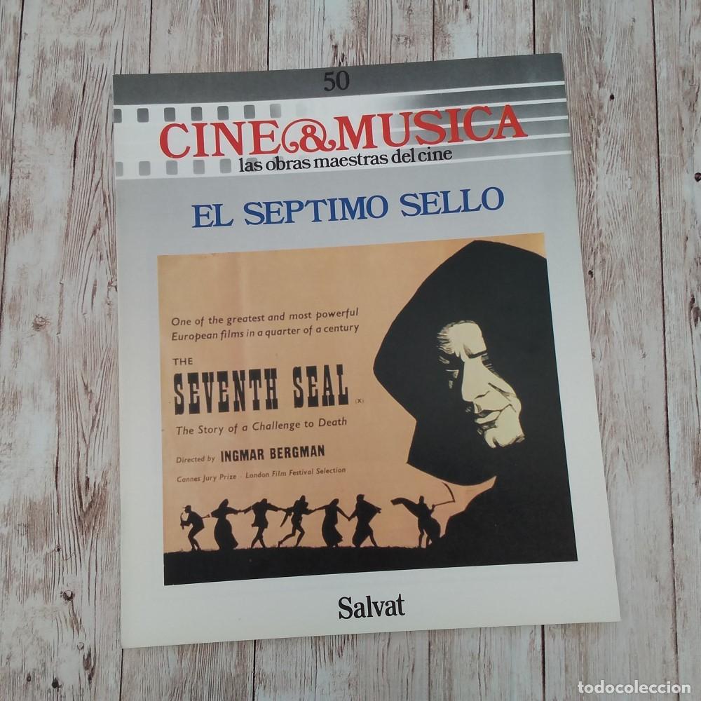 Libros: Cine & M&uacute;sica, fasc&iacute;culo 50. El s&eacute;ptimo sello - Foto 1