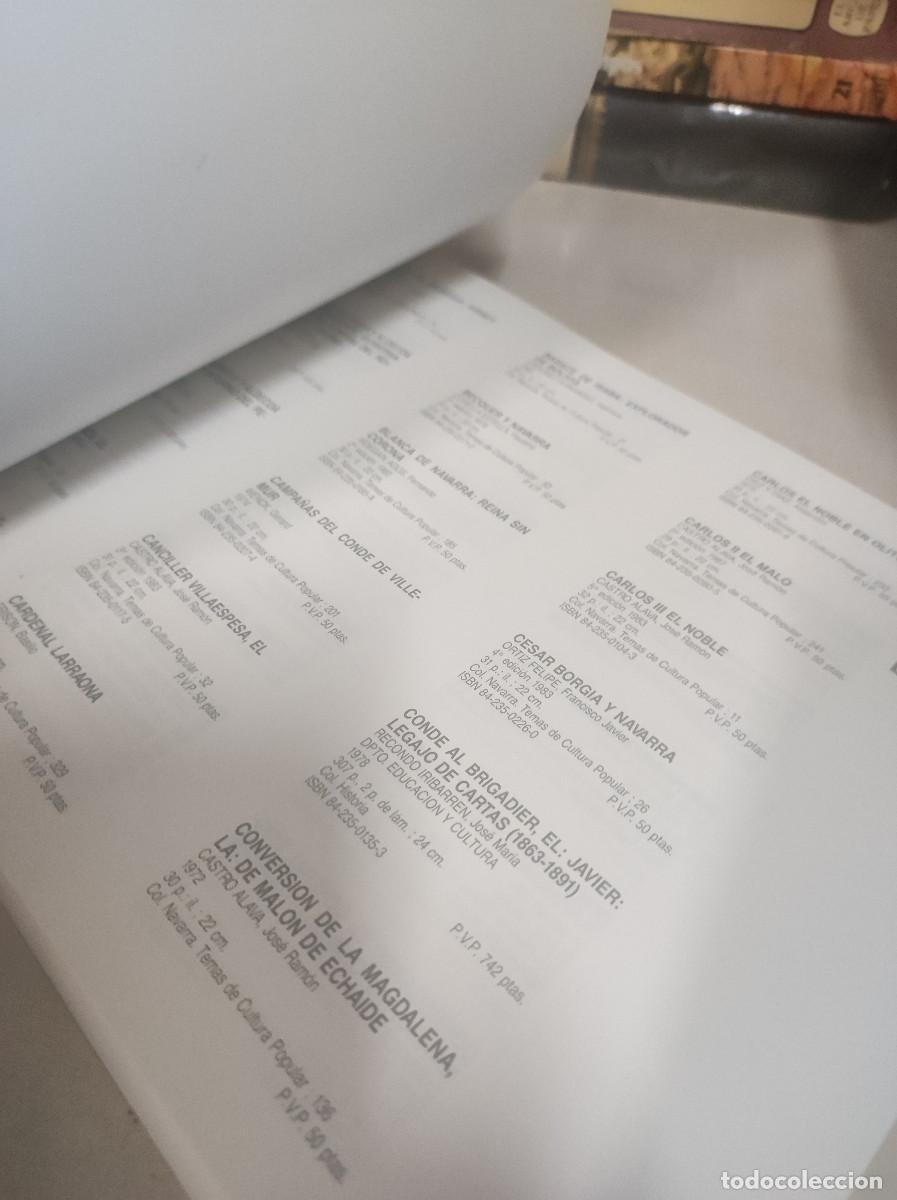Libros: GOBIERNO DE NAVARRA CATALOGO DE PUBLICACIONES - Foto 3