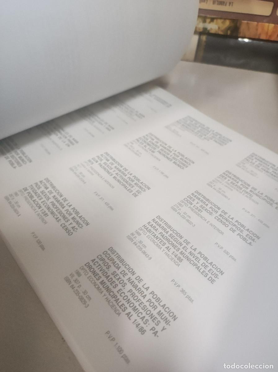 Libros: GOBIERNO DE NAVARRA CATALOGO DE PUBLICACIONES - Foto 5