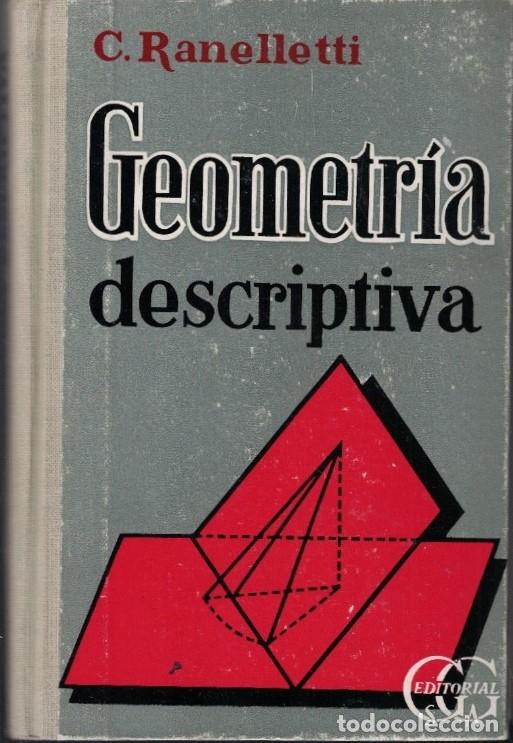 Libri di seconda mano: ELEMENTOS DE GEOMETR&Iacute;A DESCRIPTIVA. Y sus aplicaciones a la teor&iacute;a de las sombras y al corte de pie