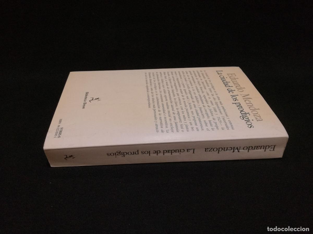 Libros: LIBRO - LA CIUDAD DE LOS PRODIGIOS - EDUARDO MENDOZA - Foto 4