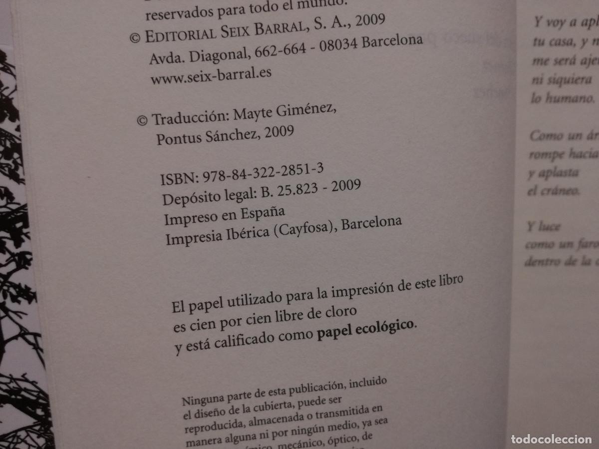 Libros: LIBRO - AURORA BOREAL - ASA LARSSON - SEIX BARRAL - Foto 2
