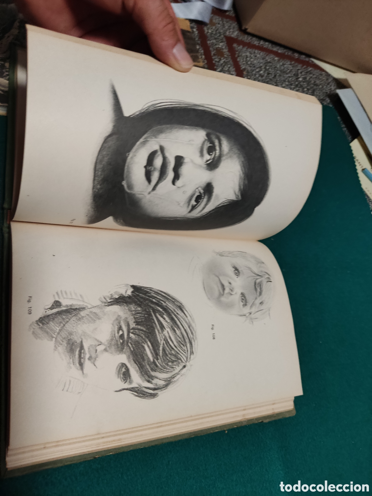 Libros: Libro dibujando ni&ntilde;os, Mario Baeza 1972 - Foto 5