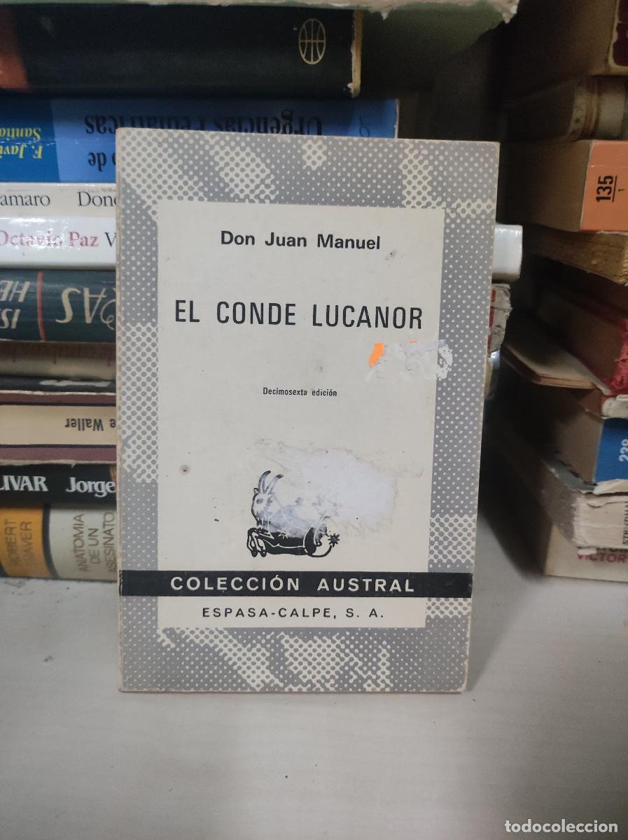 Libros: EL CONDE LUCANOR DON JUAN MANUEL - Foto 1