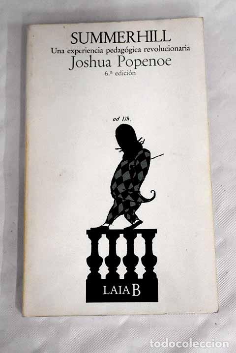 Libros: Summerhill: Popenoe, Joshua.- Popenoe, Joshua - Foto 1
