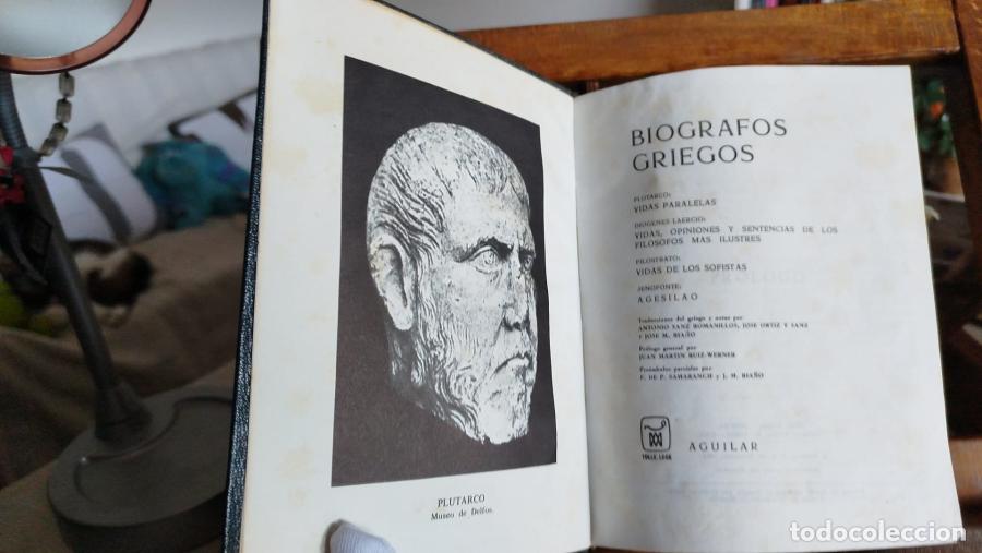 Libros: Bi&oacute;grafos griegos - Vv.aa - Foto 4