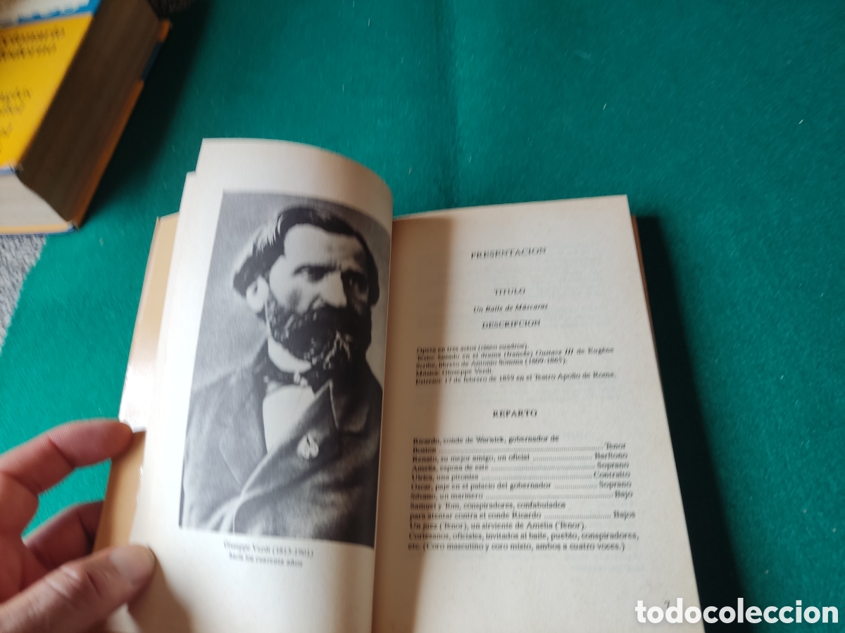 Libros: Libro un baile de m&aacute;scaras de Giuseppe Verdi - Foto 3