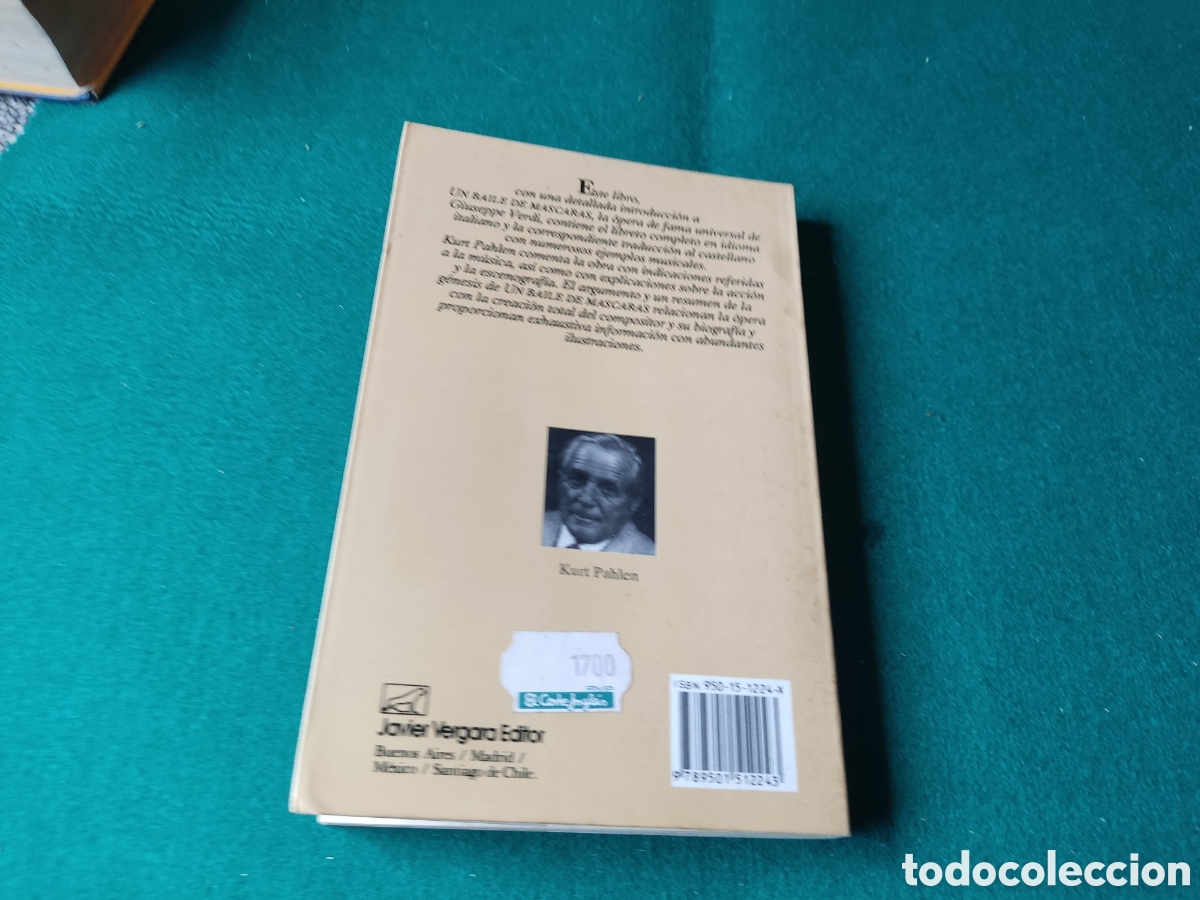 Libros: Libro un baile de m&aacute;scaras de Giuseppe Verdi - Foto 8