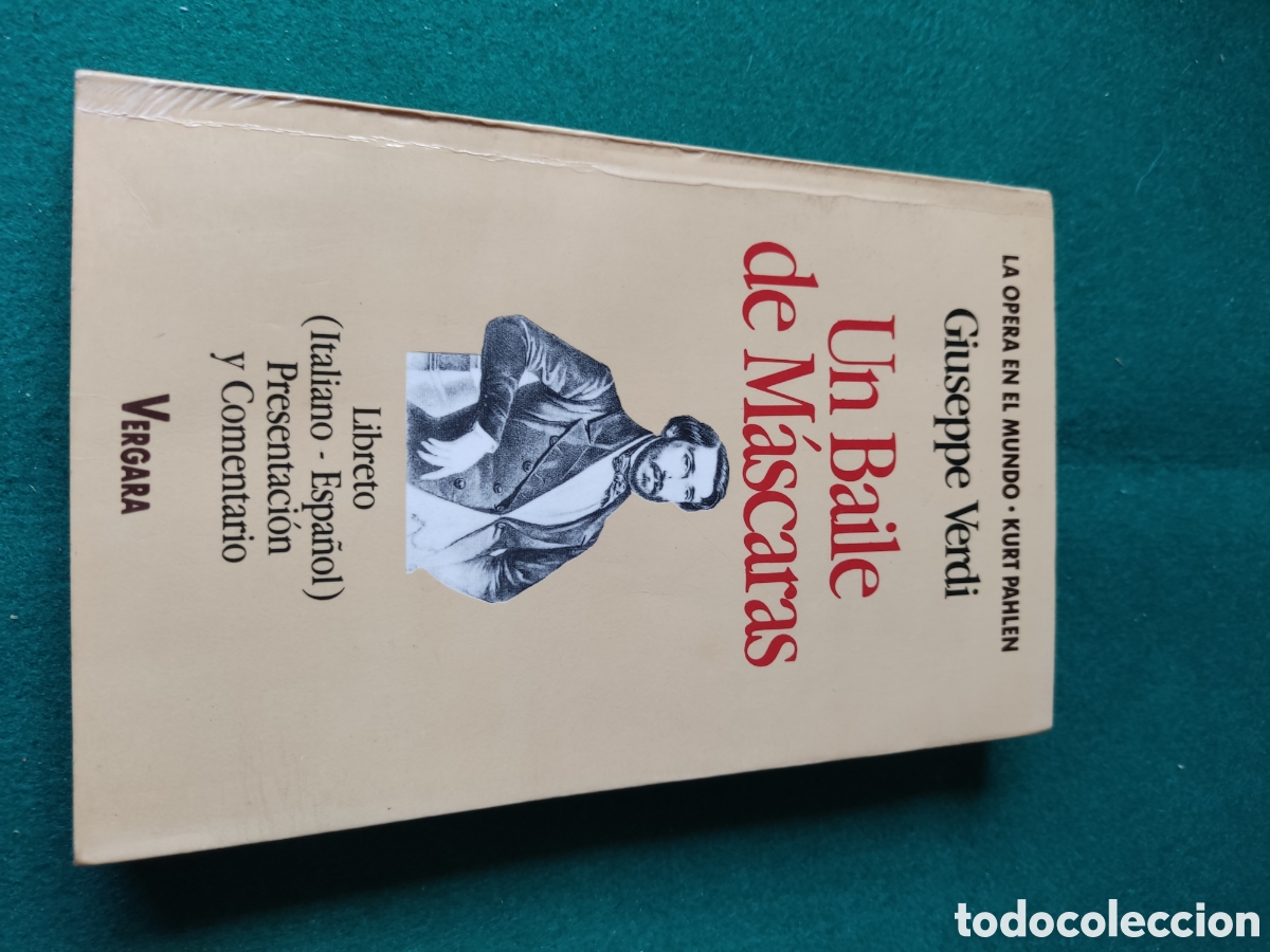 Libros: Libro un baile de m&aacute;scaras de Giuseppe Verdi - Foto 1