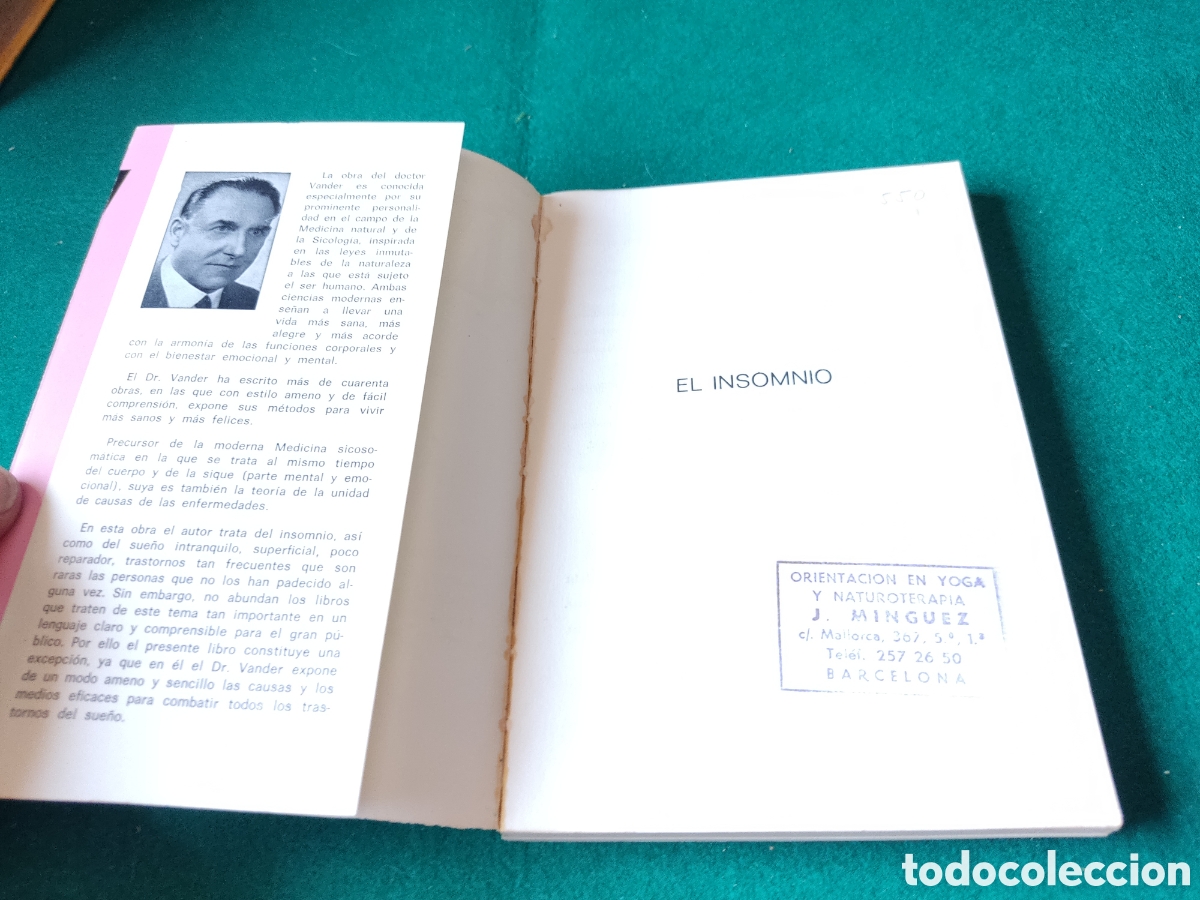 Libros: Libro insomnio su curaci&oacute;n radical Dr Vander - Foto 2