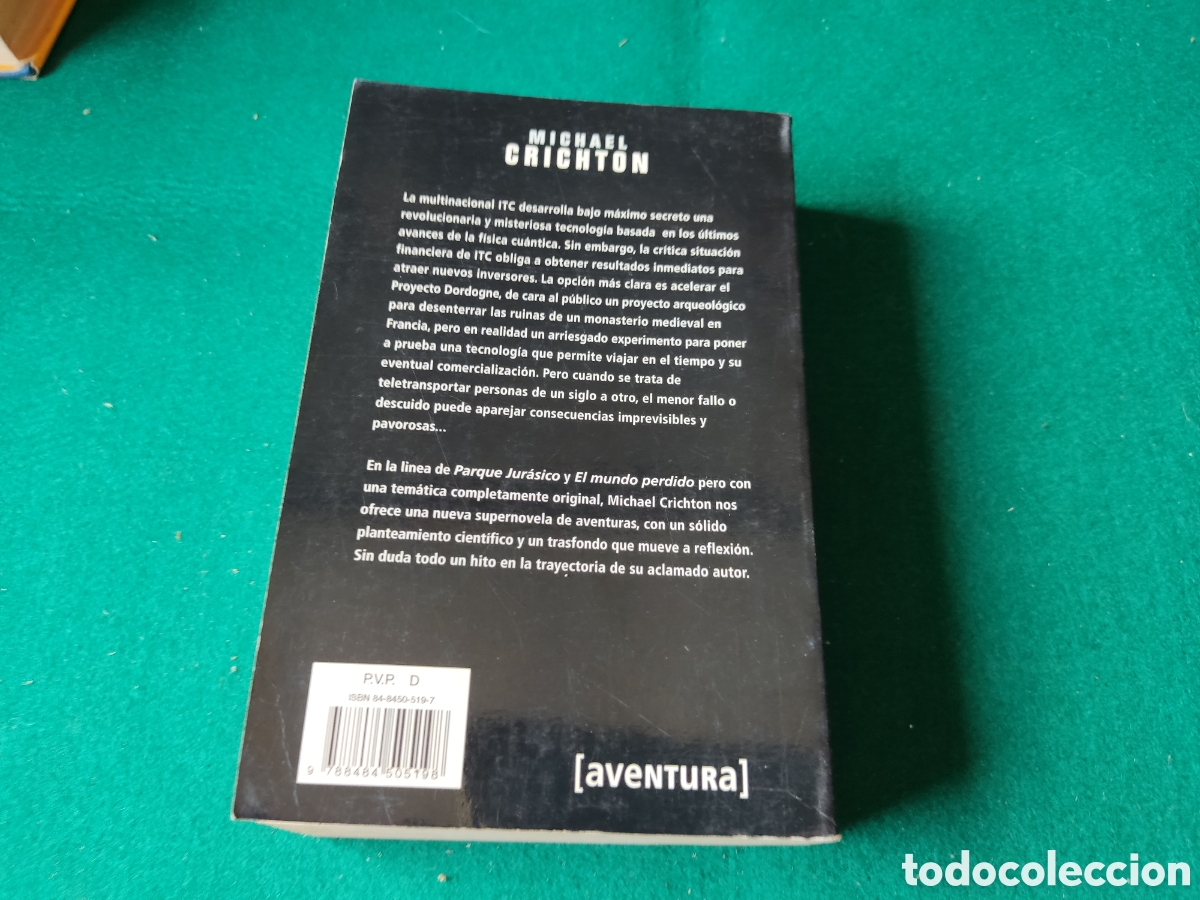 Libros: Libro rescate en el tiempo de Michael Crichton - Foto 5